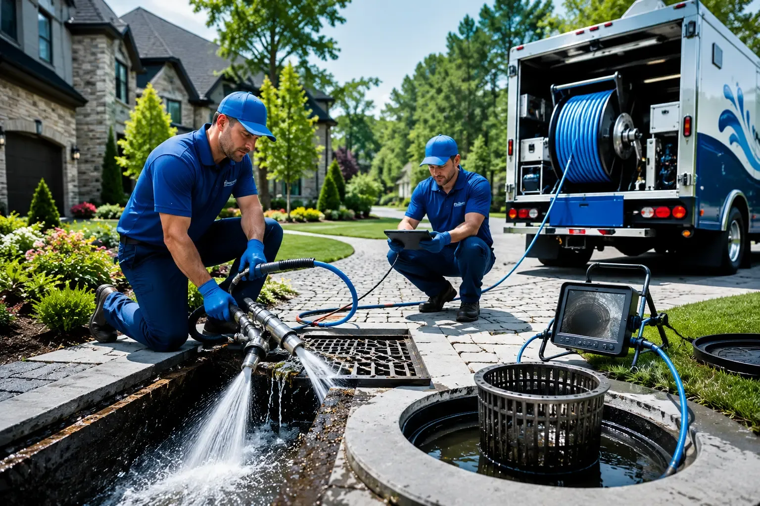 Local outdoor drain cleaning professionals in Eden, WI