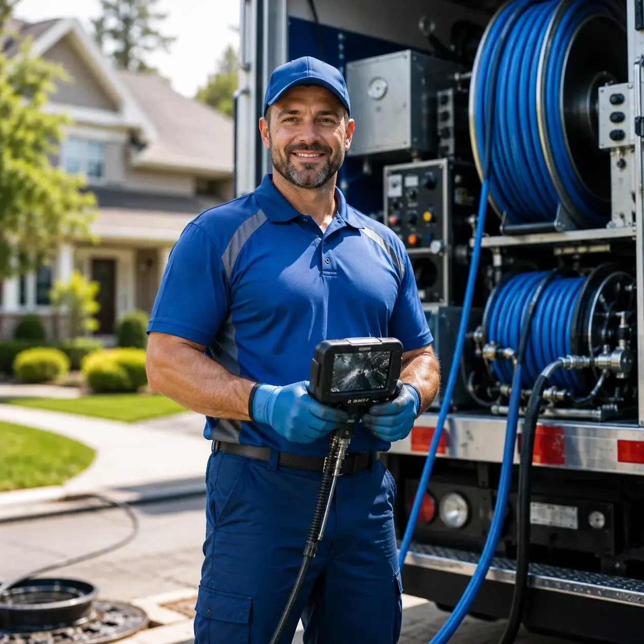 Local outdoor drain cleaning specialists in Eden, WI